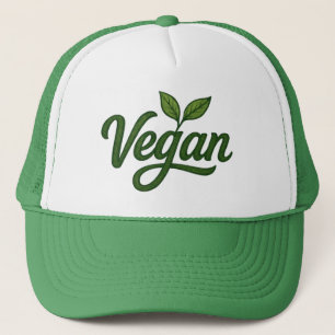 Green Vegan Hat