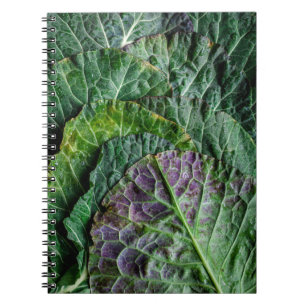Green vegetable notebook