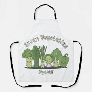 Green Vegetables Power Apron