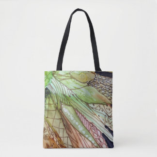 Green Veggies Tote Bag