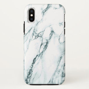 Green Vein Marble Look iPhone X Case