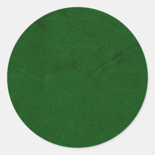 Green Velvet Blank Template Classic Round Sticker