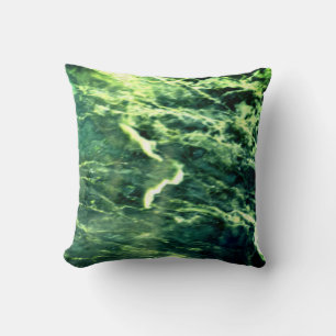Green Verde Alpi Marble Cushion