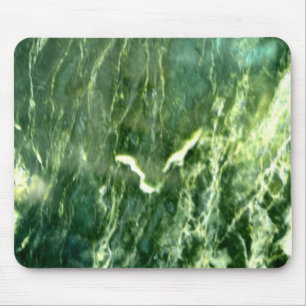 Green Verde Alpi Marble Mouse Mat