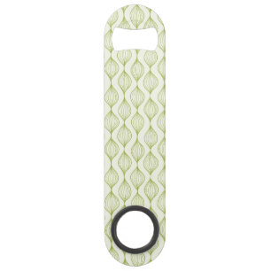 Green vertical ogee pattern background