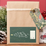 Green Very Merry Christmas Tree Gift For From Rectangular Sticker<br><div class="desc">This Green Very Merry Christmas Tree Gift For From Rectangular Sticker design features a sophisticated hunter green backdrop with a blend of simple ivory lettering and classic calligraphy paired with a minimalist boho styling that strikes a perfect balance between clean modern subtlety and vintage elegance. Embellishing this all beautifully is...</div>