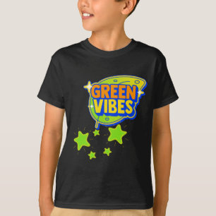 Green Vibes World Environment Day Save The Earth T T-Shirt