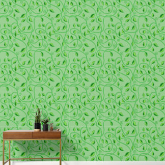 Green vine leaves Wallpaper