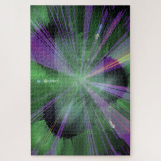 Green Violet Mystery Puzzle