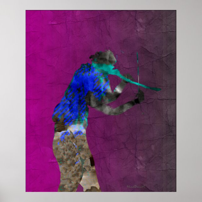 Green Violin Poster (Front)