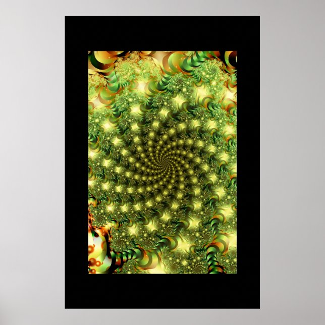 Green Vortex Poster (Front)