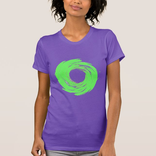 Green Vortex T-Shirt (Front)