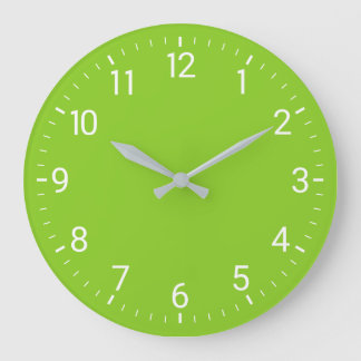 Green Wall Clock