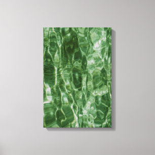 Green Water Canvas Print