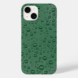 Green water droplets Case-Mate iPhone 14 case