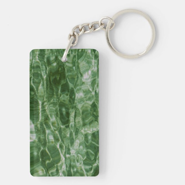 Green Water Key Ring (Back)