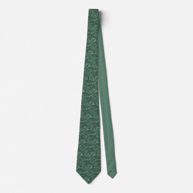 Green Water Metre Cover Tie (Front)