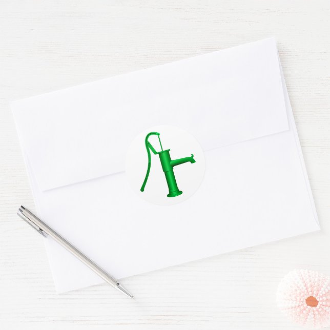 Green Water Pump Stickers (Creator Uploaded)