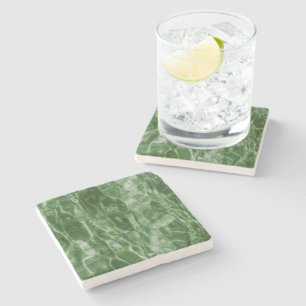 Green Water Stone Coaster