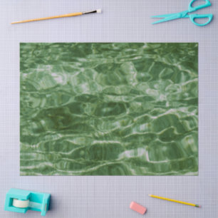 Green Water Tissue Paper