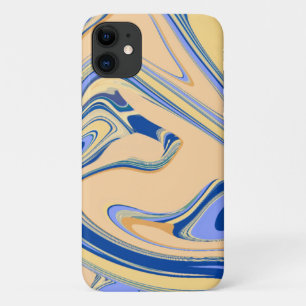 Green watercolor colourful glitter sparkle pattern iPhone 11 case