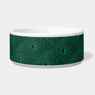 Green Waterdrops Pattern