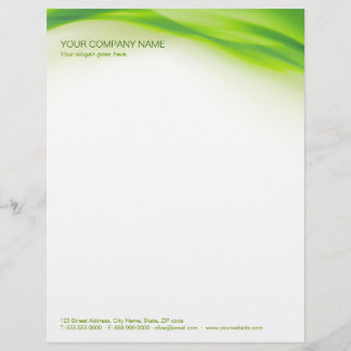 Green Wave letterhead