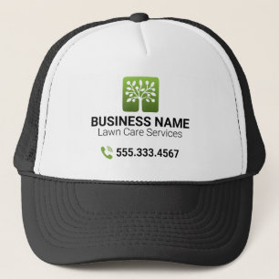 Green Wave Professional Tree Lawn Care Trucker Hat