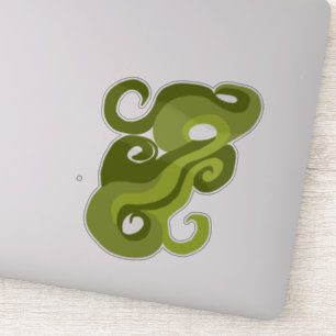 Green Wave Swirl by © Cathy Thompson