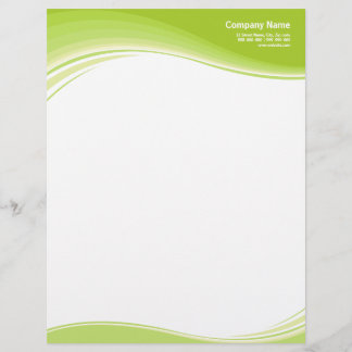 Green Waves letterhead