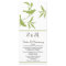 green Wedding program