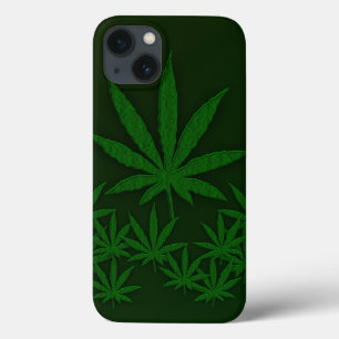 Green Weed iPhone 13 Case