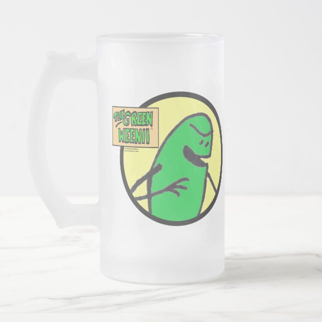 Green Weenii Beer Mug (Left)