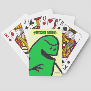 Green Weenii Bicycle® Poker Playing Cards