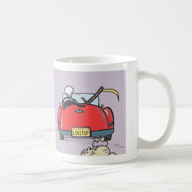 Green Weenii "Death Takes a Holiday" Mug (Right)