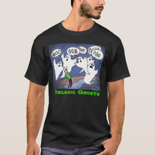 Green Weenii "Dyslexic Ghosts" Shirt (dark)