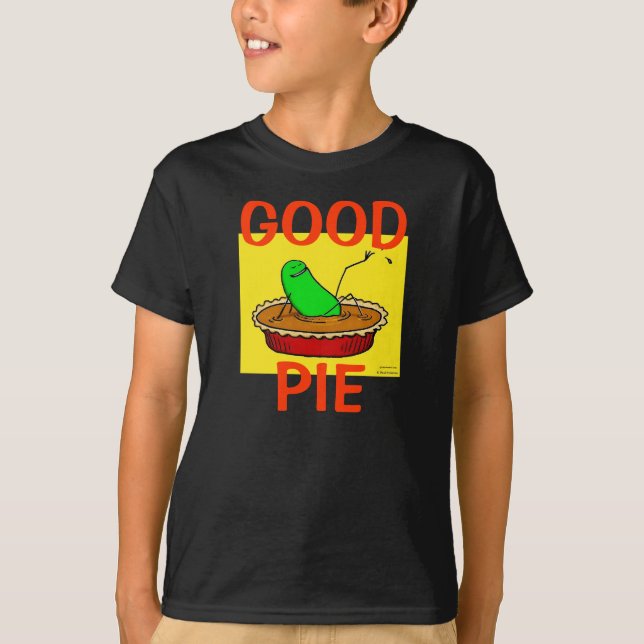 Green Weenii "Good Pie" Kid's Shirt (Front)