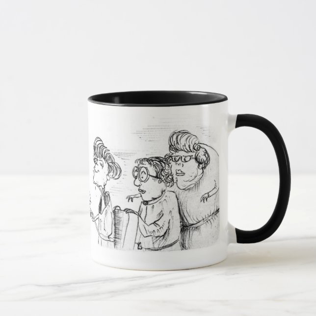 Green Weenii "It Was a Dark and Stormy Night" Mug (Right)