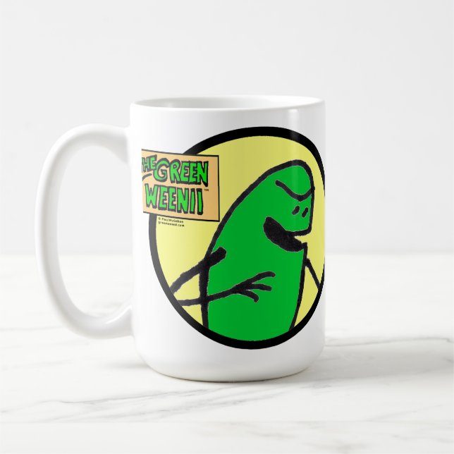 Green Weenii Original Logo Mug (Left)