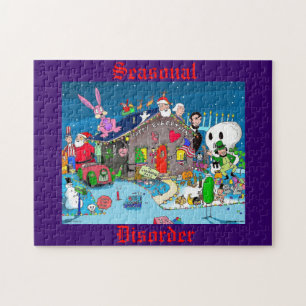 Green Weenii "Seasonal Disorder" Jigsaw Puzzle