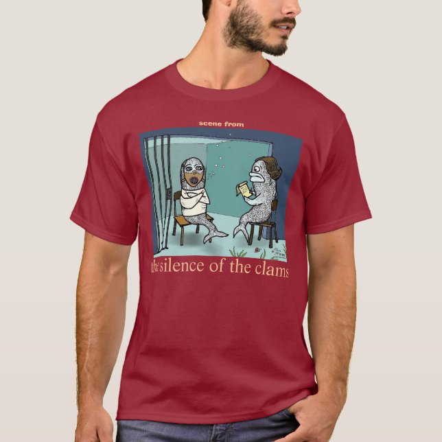 Green Weenii "Silence of the Clams" Shirt (Front)