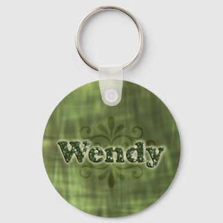 Green Wendy Key Ring