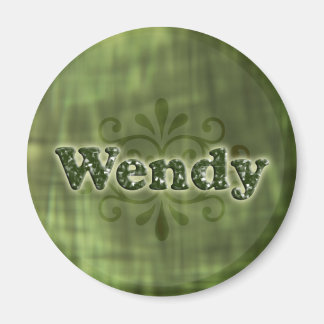 Green Wendy Magnet