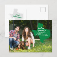 Green We've Moved - Dotted Texas Moving
