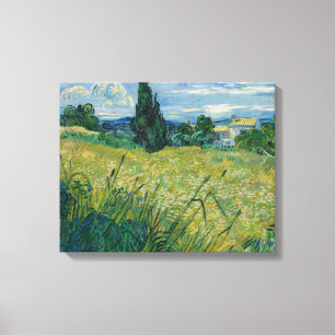 Green Wheat   1889 Canvas Print