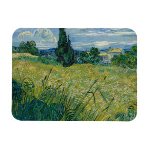 Green Wheat 1889 Magnet