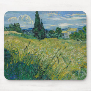 Green Wheat 1889 Mouse Mat