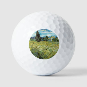 Green Wheat Field  Vincent van Gogh   Golf Balls