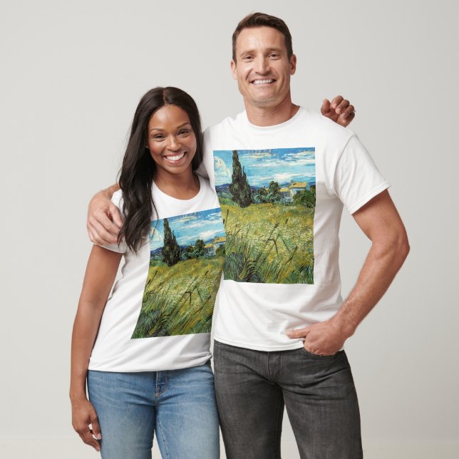 Green Wheat Field  Vincent van Gogh   T-Shirt (Unisex)
