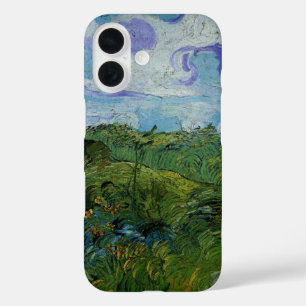 Green Wheat Fields by Vincent van Gogh iPhone 16 Case